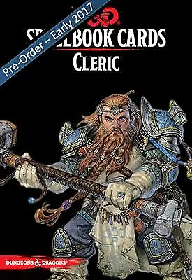 $38.95 • Buy D&D: Spellbook Cards: Cleric Deck (149 Cards) - Gale Force 9