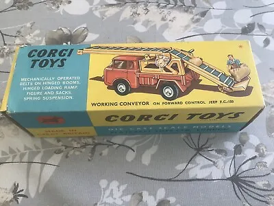 £11 • Buy Corgi 64 FC150 Jeep Conveyer Outer Box ONLY