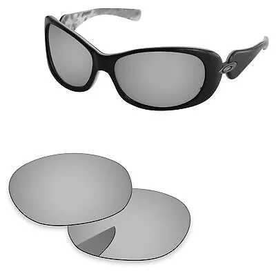 PapaViva Silver Mirror Polarized Replacement Lenses For-Oakley Dangerous • $15.50