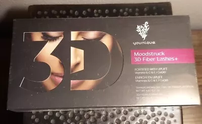 NEW SEALED Younique Moodstruck 3D Fiber+ Black Lashes With Transplanting Gel • $13.80