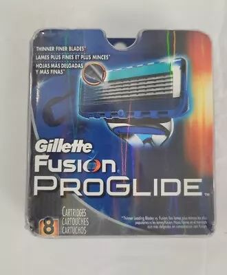 Gillette Fusion 5 Blade ProGlide 8 Count Refill Cartridge Package Sealed • $19.99