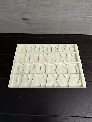 Vintage Fisher-Price Magnetic Letters  ALPHABET Tray • $4