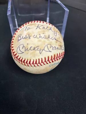 RARE Personally Signed Mickey Mantle Ball • $369.99