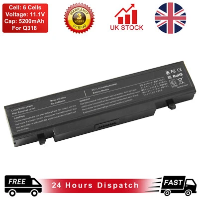 £15.99 • Buy Battery For Samsung R428 RV510 R530 R580 R730 AA-PB9NC6B AA-PB9NS6B AA-PB9NC6W