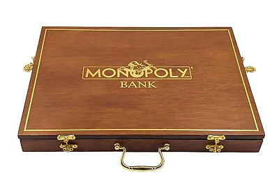 2006 DANBURY MINT DELUXE MONOPOLY Pieces Cards Money -Bank Set Limited Edition • $159.99