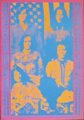 BIG BROTHER JANIS JOPLIN NEON ROSE NR3 1967 Concert Poster MATRIX VICTOR MOSCOSO • $350