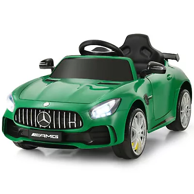 12V Kids Ride On Car Licensed Mercedes Benz AMG GTR W/Remote Control & MP3 Green • $149.98