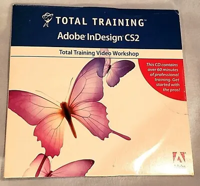 $6.59 • Buy AdobeInDesign CS2 Total Training CD New/Unopened