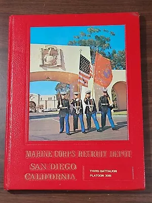 Marine Corps Recruit Depot San Diego CA 3RD Btn Platoon 3081 Boot Camp Book 1978 • $24.99