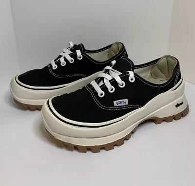 - VANS Authentic Vibram DX Black White Gum W • $55