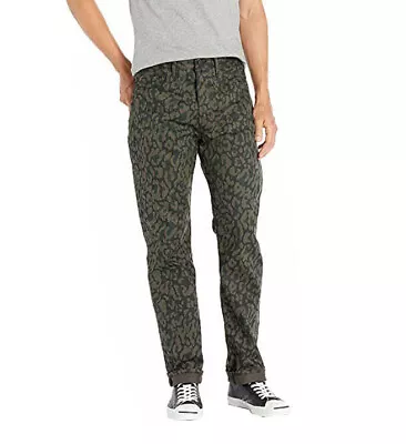 Levi's Men's 501 Original Fit Bubble Leopard Print Camo Pattern Jeans 005012871 • $39.99