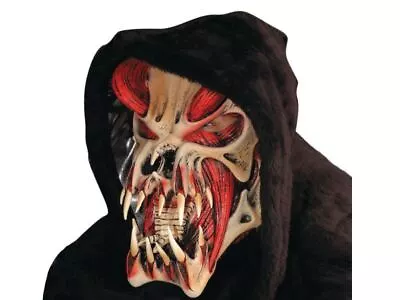 Red Predator Mask Halloween Skeleton Skull Devil Monster Creature Haunted House • $85.99