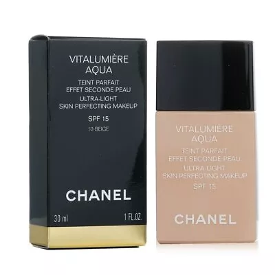 Chanel Vitalumiere Aqua Ultra Light Skin Perfecting 10 Beige 30ml • $60.50