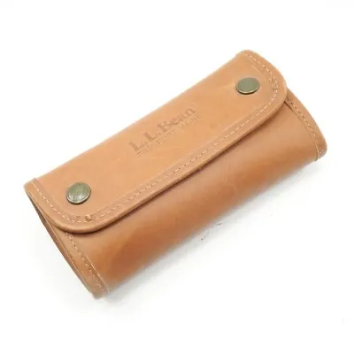 L.L. Bean Leather Fly Wallet. W/ Flies. • $115