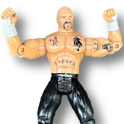 WCW Wrestling Marvel Toy Biz Toybiz Slam N Crunch Perry Saturn Action Figure • $22
