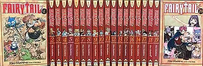 Fairy Tail Manga Set Volumes 1-63 Complete English Version Anime Hot New • £643.41