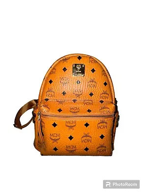 MCM Backpack Small Cognac • $250