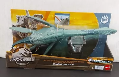 Jurassic World Dino Trackers Gigantic Trackers Elasmosaurus Dinosaur Figure. New • $20