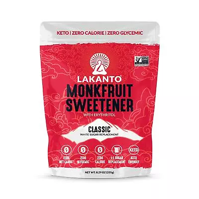 Lakanto Classic Monk Fruit Sweetener With Erythritol - White Sugar Substitute... • $10.14