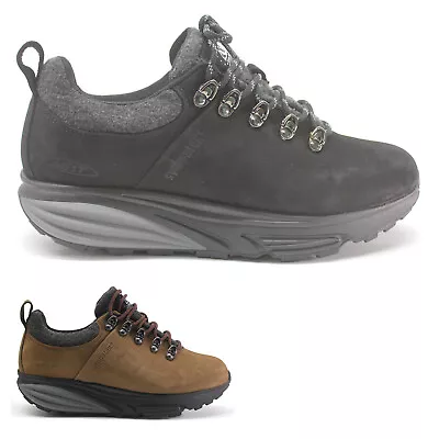 MBT Womens Trainers MT Alpine Sym Low Lace-Up Low-Top Sneakers Nubuck Leather • $241.94