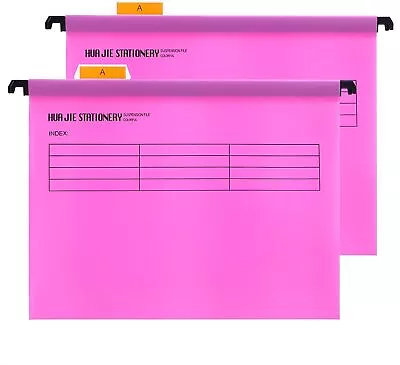 Srvnpioy Foolscap Suspension Files With Tabs And Card Inserts For Filing Cabine • £25.39