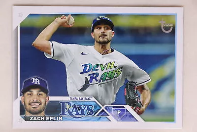 Zach Eflin - 2023 Topps Update Baseball Vintage Stock SP #69/99 Rays • $4.99