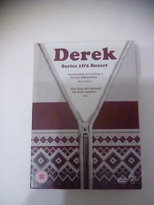 Derek - Series 1 And 2 - Complete (Box Set) (DVD 2015) • £10