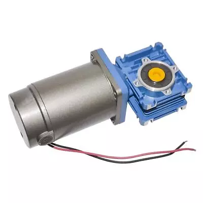 12V 24V 90Volt 120W Turbine Worm NMRV030 Gear Speed Reducer Electric DC Motor • $240.26