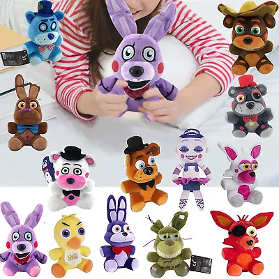 1-5PC Five Nights At Freddy's FNAF Horror Game Kids Plushie Toy Plush Dolls Gift • $8.99