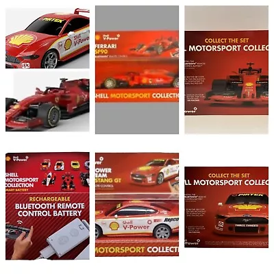 Shell Motorsport Collection Ferrari SF90 Ford Mustang GT Battery/Remote Control • $13.99