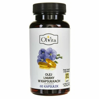 $11.99 • Buy Linseed Oil In Capsules - Immunity - (60 Caps.) Olvita Poland