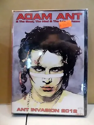 £19.58 • Buy Adam Ant 2012 Ant Invasion The Netherlands DVD-R Pro Shot VR 