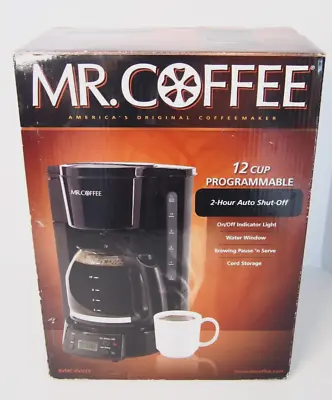 Mr. Coffee 12-Cup Programmable Coffee Maker Black Automatic Timer BVMC-EVX23 • $53.99