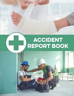 Accident Report Book HSE Compliant Accident & Incident Record Log Book | Work... • £7.90
