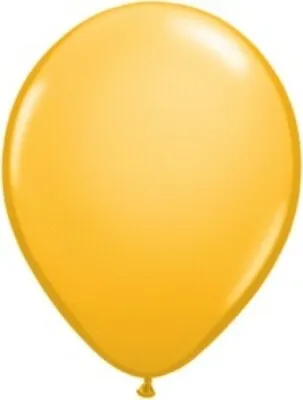 11  Qualatex Goldenrod Latex 25 Count Balloons Party Supplies Brand New • $10.19