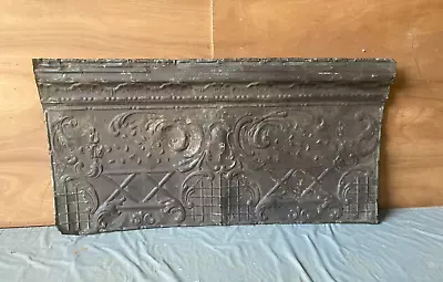 Antique Tin Ceiling  2' X 4' Shabby Tile Chic VTG Crafts 118-23A • $99