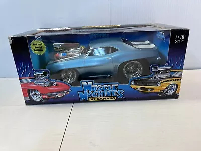 '69 Camaro Muscle Machine In 1/18 Scale • $50