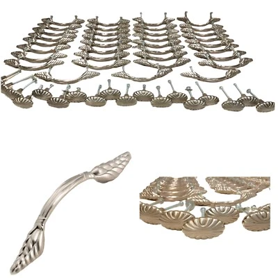 $55.70 • Buy 53 Drawer Cabinet Pulls Handles 5 1/4  Wheat Grass Sheaves & 1.75” Knobs