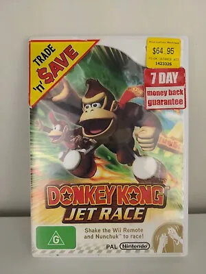 $39.95 • Buy Donkey Kong Jet Race -PAL Genuine  - Nintendo Wii - With Manual - Rare