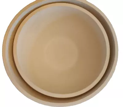 Pampered Chef Bamboo Fiber Mixing Bowls Set Of 2 • $25