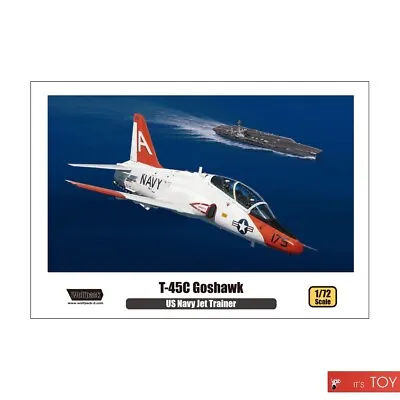 Wolfpack 1/72 T-45C Goshawk US Navy Jet Trainer Aircraft Plastic Hobby Model Kit • $25.66