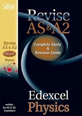 Letts A-level Revision Success - Edexcel AS And A2... By Booth Graham Paperback • £3.49