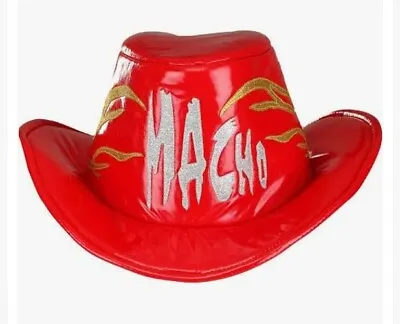 WWE Officially Licensed Macho Man Randy Savage Red Cowboy Hat WWF WCW • $60