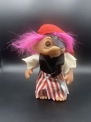 Troll Pirate Doll Vintage DAM Approximately 8” Tall • £15.19