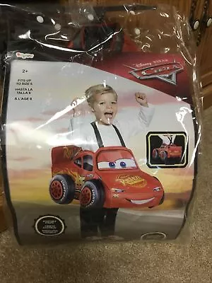 Disney Pixar Cars Lightning McQueen Race Car Kids Step In Sz To 6 3D Costume NWT • $69