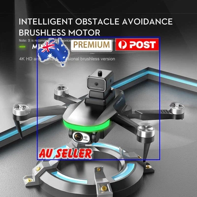 $78.79 • Buy 2.4GHz 4CH FPV Foldable Drone 4K/6K HD Dual Camera Brushless Motor Holiday Gift