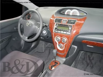 $130.05 • Buy Dash Trim Kit For TOYOTA YARIS 07 08 09 10 11 Carbon Fiber Wood Aluminum