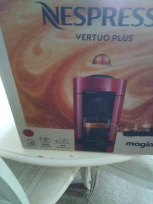 £55 • Buy Magimix Nespresso Vertuo Plus M600 1260W Coffee Machine - Piano Red Brand New 
