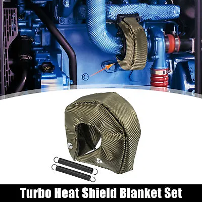 T4 T67 T71 T76 T88 GT40 GT45 Turbos Blanket Heat Shield Turbocharger Cover Wrap • $24.41