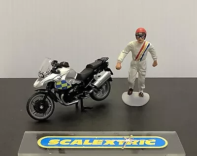 £11.99 • Buy Vintage 1.32 BMW R1200 'POLICE' MOTORCYCLE (Diecast) SCALEXTRIC AIRFIX FLY NINCO